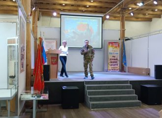 В Астрахани прошло тематическое мероприятие «На страх врагам, назло стихиям», посвященное ко Дню защитника Отечества